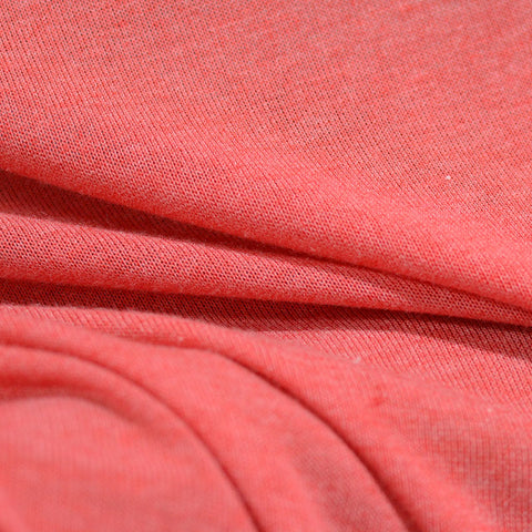 Red Marl Knit, Poly-Viscose, 140 gsm