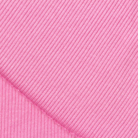 Pink Rib Knit, Viscose