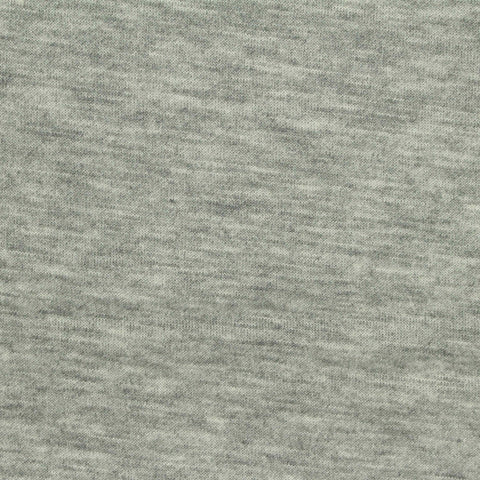 Heather Scuba Knit Fabric, 320 gsm, 160 cm — Grey