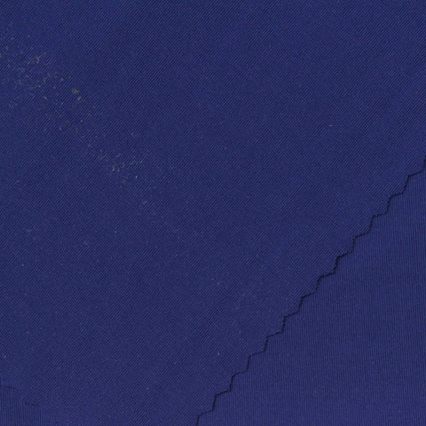 Nylon Stretch Interlock Knit Fabric, 120 gsm, 160 cm — Navy