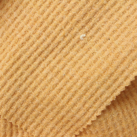Viscose Polyester Blend Waffle Knit Fabric, 248 gsm, 160 cm — Khaki