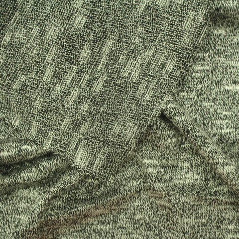 Dark Grey Fine-Marl Knit, Viscose-Poly