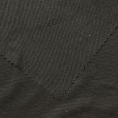 Modal Polyester Ponte Knit Fabric, 163 gsm, 147 cm — Grey