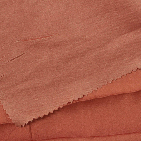 100% Polyester Satin Fabric, 95 gsm, 148 cm — Orange