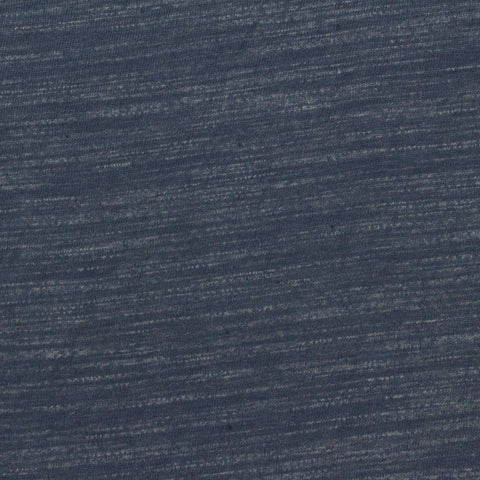 Navy Marl Jersey Knit, Cotton