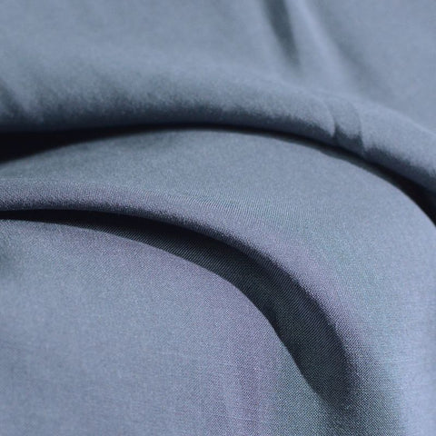 100% Viscose Woven Fabric, 75 gsm, 143 cm — Blue