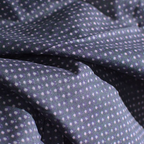 Pink Geometric-Dot Woven, Cotton