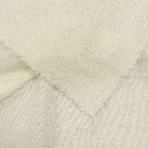 Rib Knit Fabric, 206 gsm, 130 cm — Beige