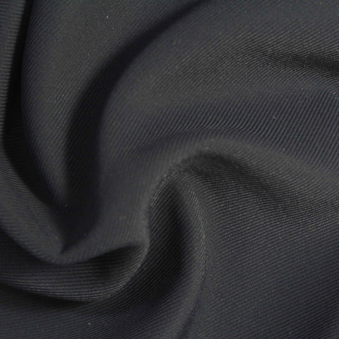 Plaid Nylon Stretch Knit Fabric, 370 gsm, 155 cm — Navy