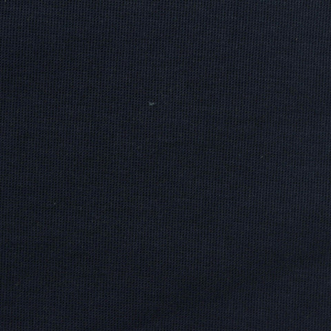 Polyester Cotton Scuba Knit Fabric, 300 gsm, 175 cm — Navy, ref EF-271371