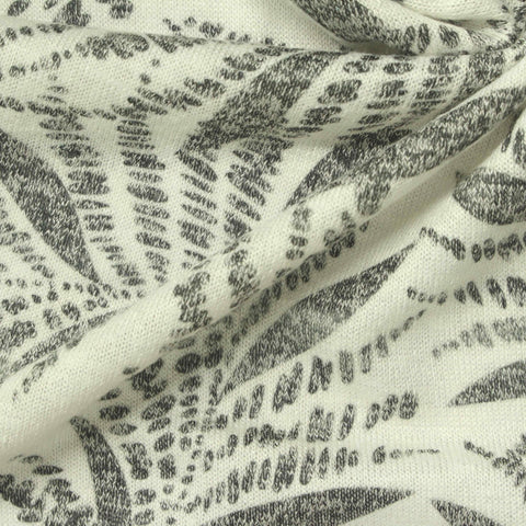 Cream Fern Chunky Knit, Polyester