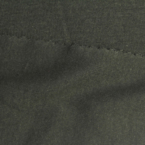Dark Green Rib Knit, Cotton