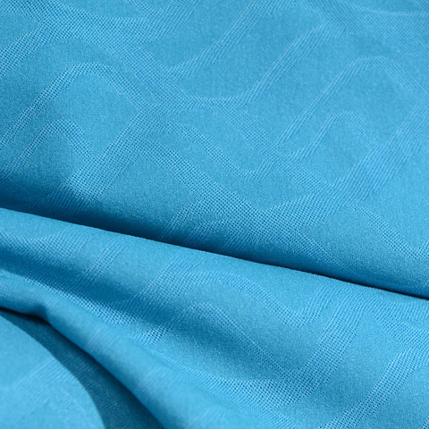 Blue Tone-on-Tone Jacquard, Polyester, 250 gsm