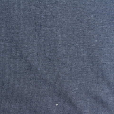Cotton Modal Interlock Knit Fabric, 180 gsm, 165 cm — Navy