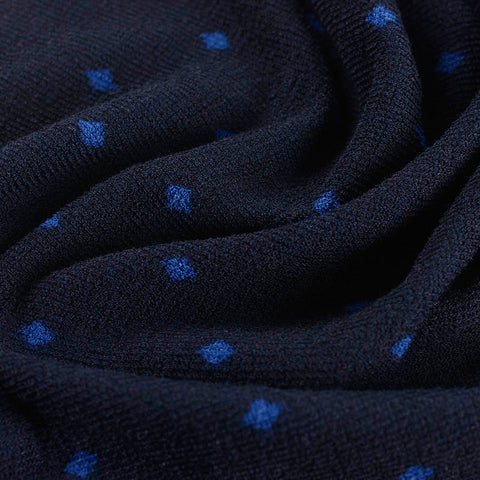 Blue Diamond Knit, Polyester