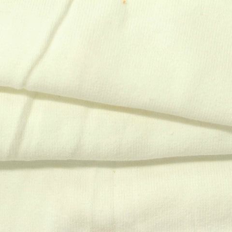 Off-White Rib Knit, Cotton