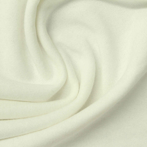 Cotton Polyester French Terry Fabric, 260 gsm, 183 cm — Beige