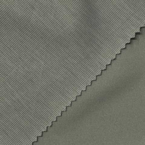 Polyester Viscose Stretch Scuba Knit Fabric, 250 gsm — Khaki, ref EF-262757