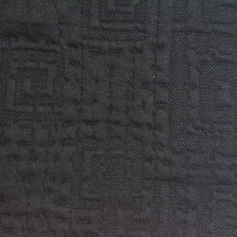 Dark Grey Tone-on-Tone Jacquard, Polyester, 360 gsm