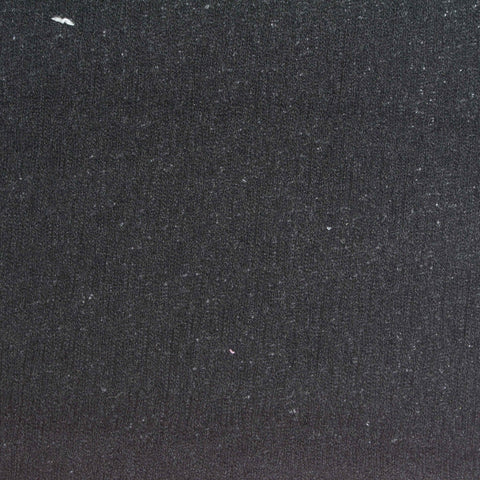 Black Textured Crepe, Polyester