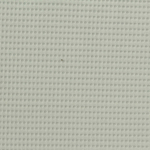 100% Polyester Waffle Knit Fabric, 235 gsm, 160 cm — White