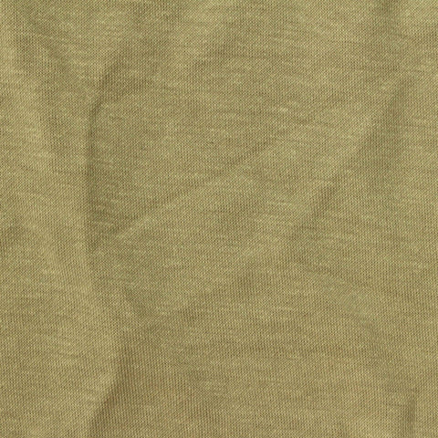 Cotton Polyester Scuba Knit Fabric, 260 gsm, 160 cm — Khaki