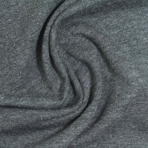 Grey Marl French Terry, 245 gsm