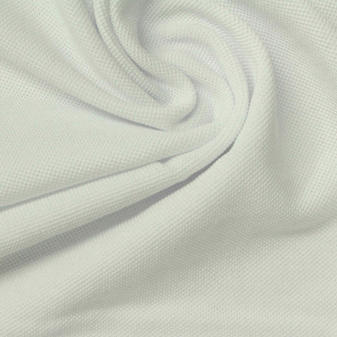 Cotton Modal Piqué Knit Fabric, 265 gsm, 170 cm — Green