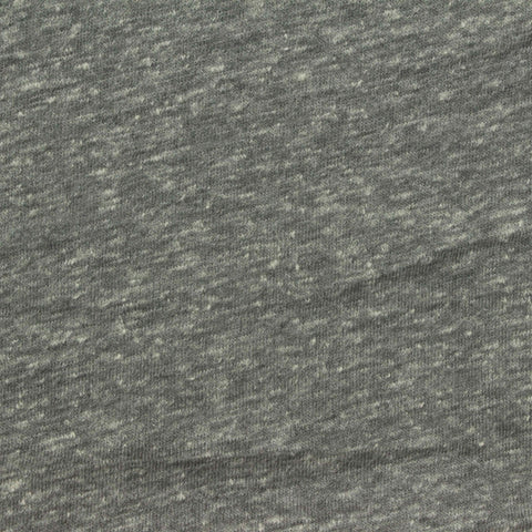 Grey Marl Jersey Knit, Poly-Cotton, 135 gsm