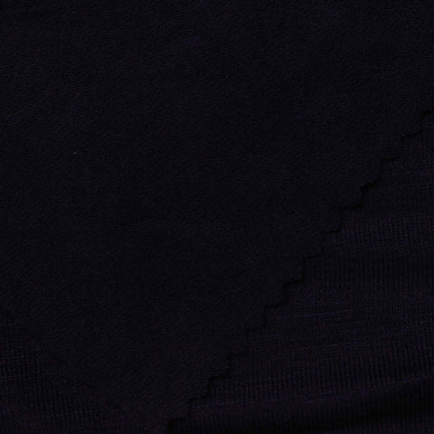 Navy Marl Jersey Knit, Viscose, 147 gsm