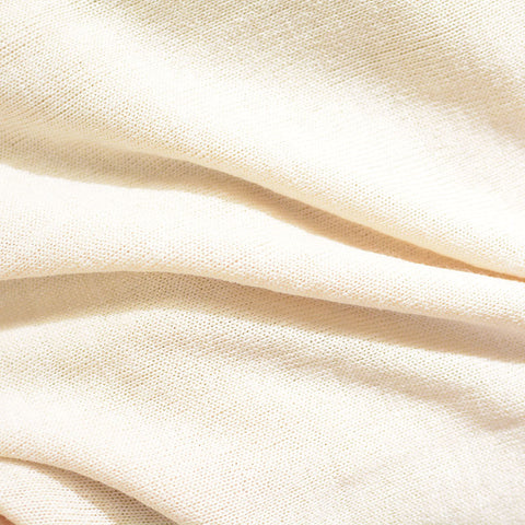 Polyester Stretch Jersey Knit Fabric, 196 gsm, 155 cm — Beige