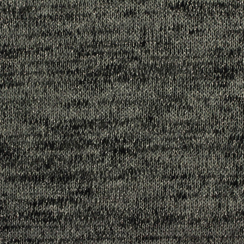Dark Grey Marl Knit, Polyester, 200 gsm, 150 cm