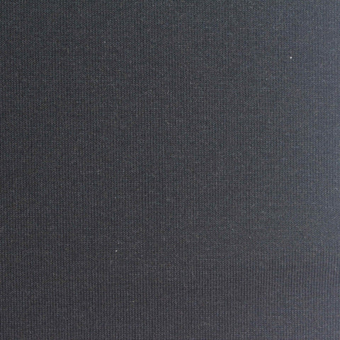 Charcoal Rib Knit, Polyester