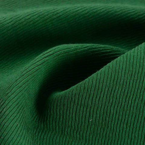 Striped Viscose Woven Fabric, 198 gsm — Green
