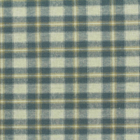 Blue Plaid Woven, Cotton, 135 gsm