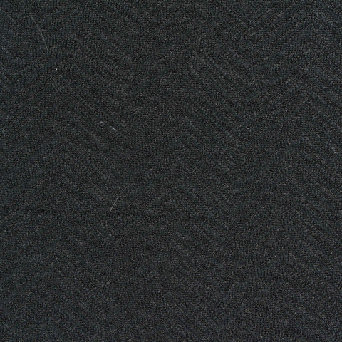 Jacquard Polyester Stretch Scuba Knit Fabric, 250 gsm, 155 cm — Black