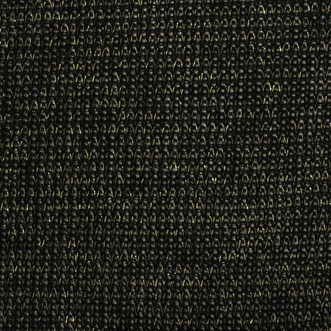 Polyester Stretch Chunky Knit Fabric, 155 gsm, 156 cm — Black