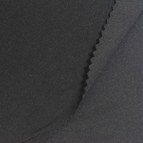 Polyester Stretch Jersey Knit Fabric, 220 gsm, 170 cm — Grey