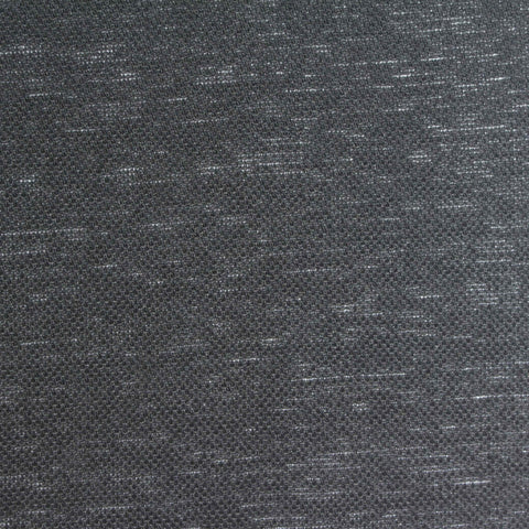 Dark Grey Marl Piqué Knit, Linen-Poly