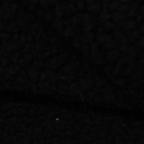 Black Sherpa Fleece, Polyester