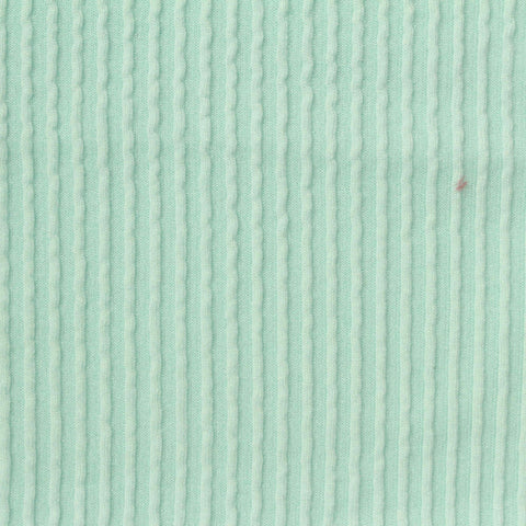 Jacquard Polyester Viscose Stretch Jersey Knit Fabric, 220 gsm, 150 cm — Green