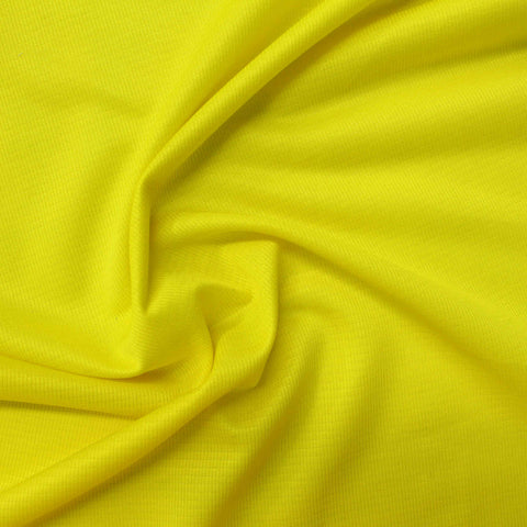 Jacquard 100% Polyester Knit Fabric, 105 gsm, 150 cm — Yellow