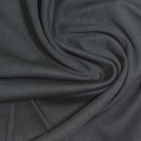 100% Cotton Interlock Knit Fabric, 180 gsm, 165 cm — Grey