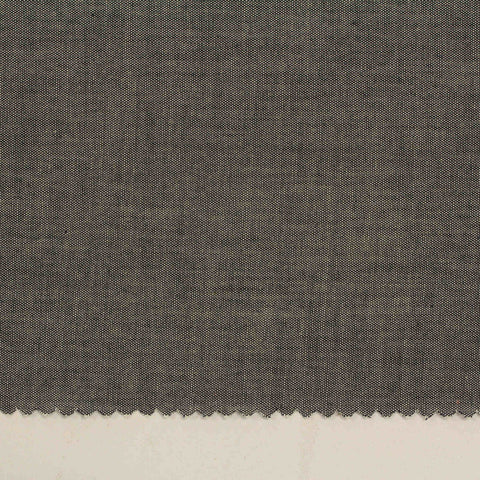 Dark Grey Marl Chambray, Cotton, 118 gsm, 145 cm, ref EF-206606