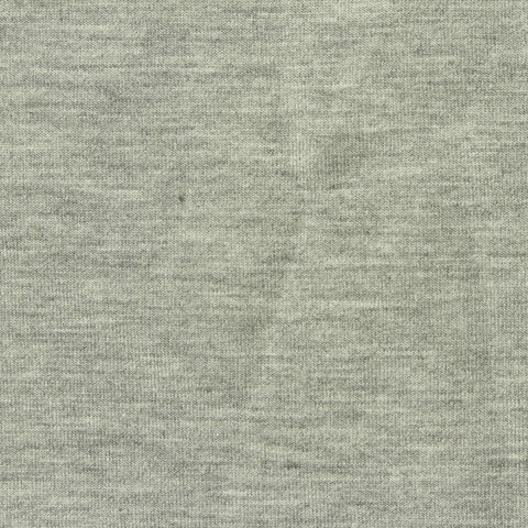 Heather Brushed Polyester Viscose Stretch Scuba Knit Fabric, 440 gsm, 170 cm — Green