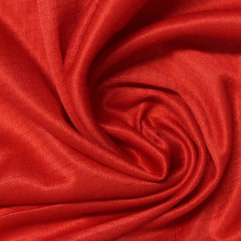 100% Polyester Interlock Knit Fabric, 102 gsm, 168 cm — Red