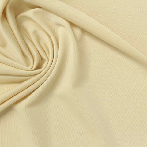 Polyester Stretch Jersey Knit Fabric, 150 gsm, 175 cm — Beige