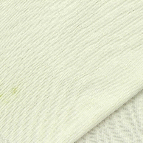 100% Polyester Rib Knit Fabric, 240 gsm, 145 cm — White