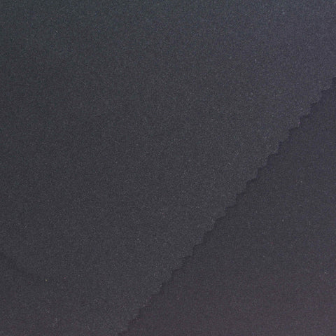 Black Interlock Knit, Nylon-Spandex
