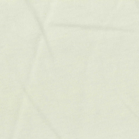Cotton Polyester Jersey Knit Fabric, 170 gsm, 175 cm — White
